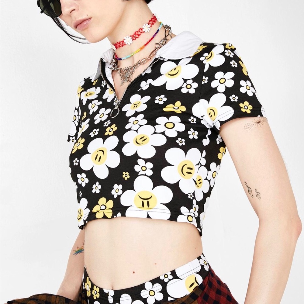 Dolls Kill Daisy Crop Top